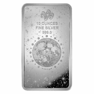 10 oz PAMP Suisse Silver Bar Lunar Horse (Envelope, Capsule, New)