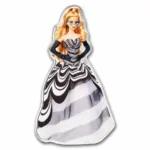 1 oz PAMP Barbie® Blue Sapphire 65th Anniversary – In Capsule