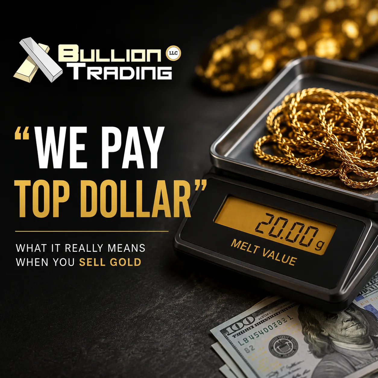 we pay top dollar