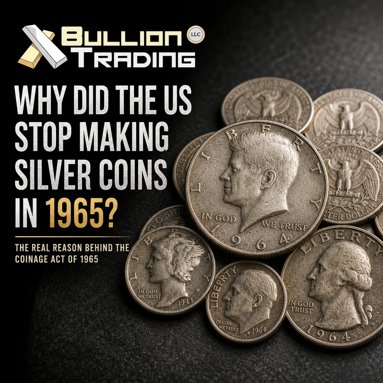 why did the US stop making silver coins
